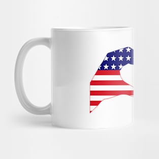 We Heart USA & India Patriot Flag Series Mug